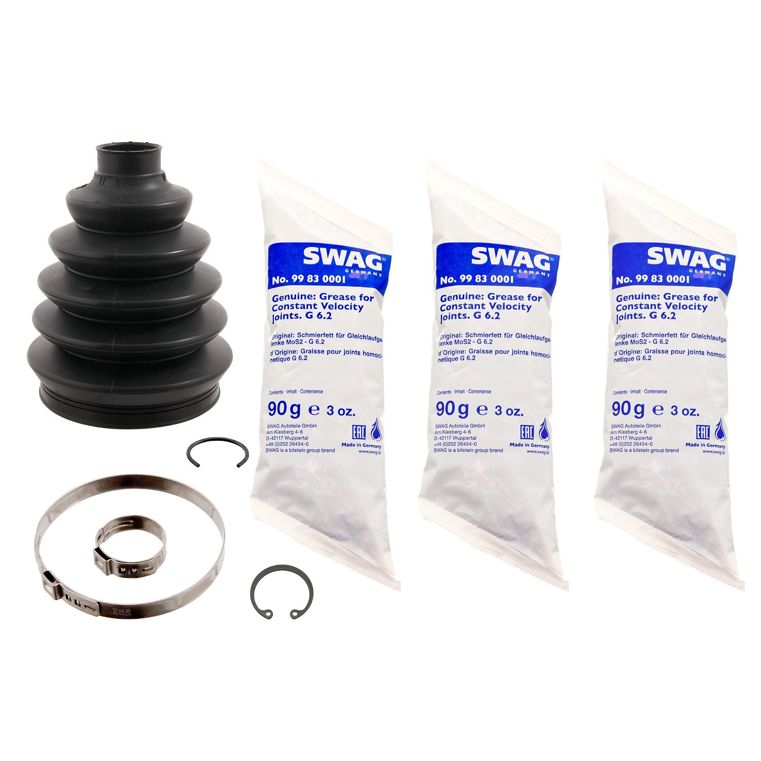 Swag Faltenbalgsatz, Antriebswelle [Hersteller-Nr. 20929250] für BMW, Toyota, Opel, Vauxhall