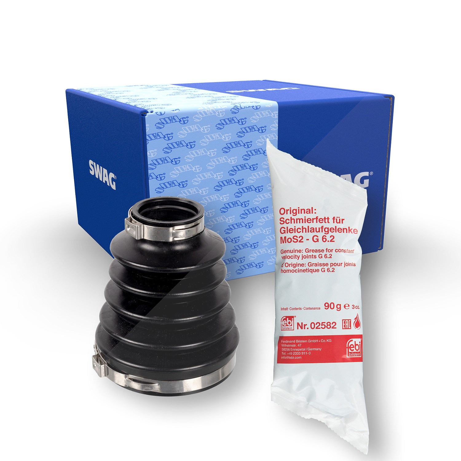 Swag Faltenbalgsatz, Antriebswelle [Hersteller-Nr. 33101503] für VW