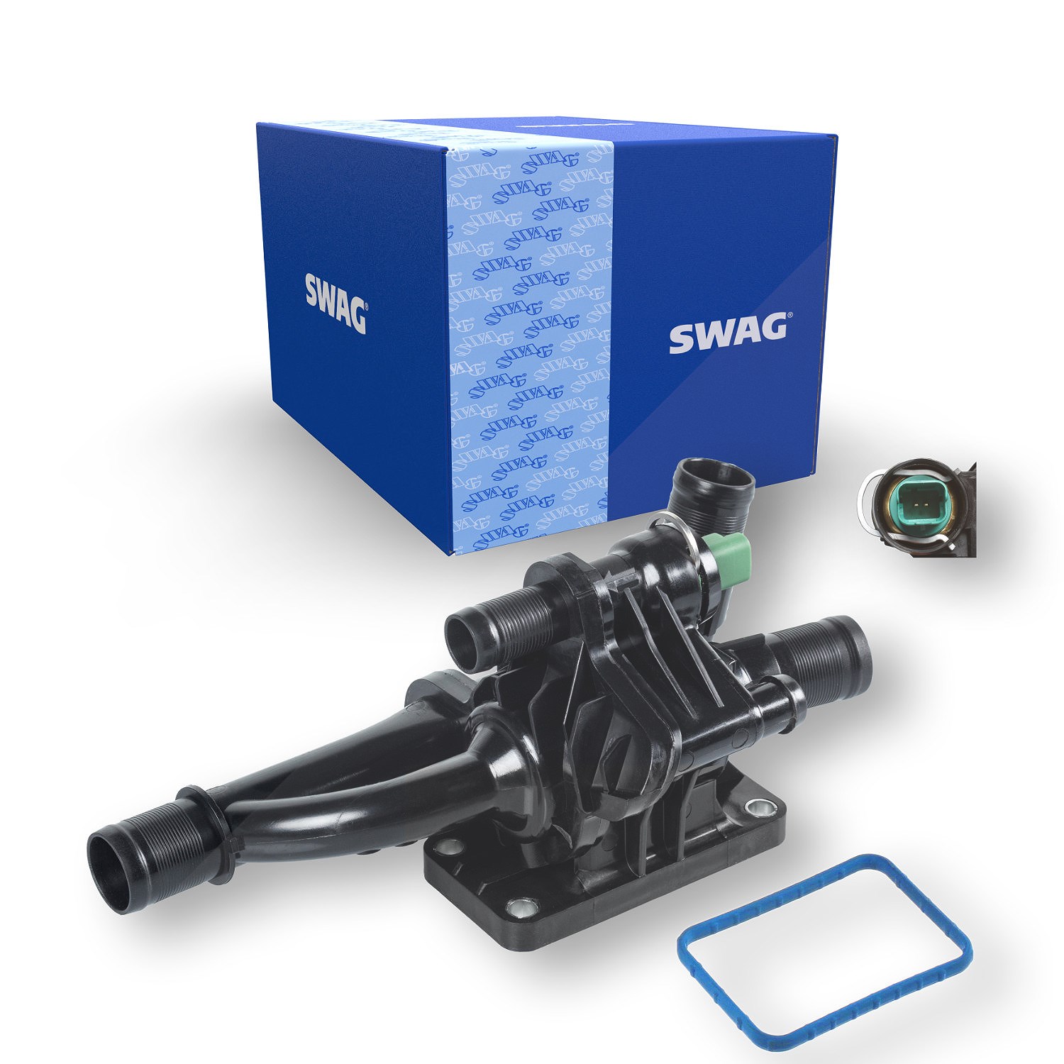 Swag Thermostat, Kühlmittel [Hersteller-Nr. 62936173] für Mini, Ford, Fiat, Volvo, Suzuki, Peugeot, Mazda, Citroën