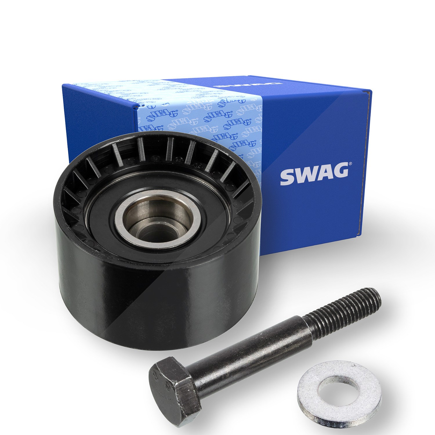 Swag Umlenk-/Führungsrolle, Zahnriemen [Hersteller-Nr. 70923654] für Chrysler, Suzuki, Opel, Jeep, Lancia, Saab, Fiat, Cadillac, Alfa Romeo, Vauxhall