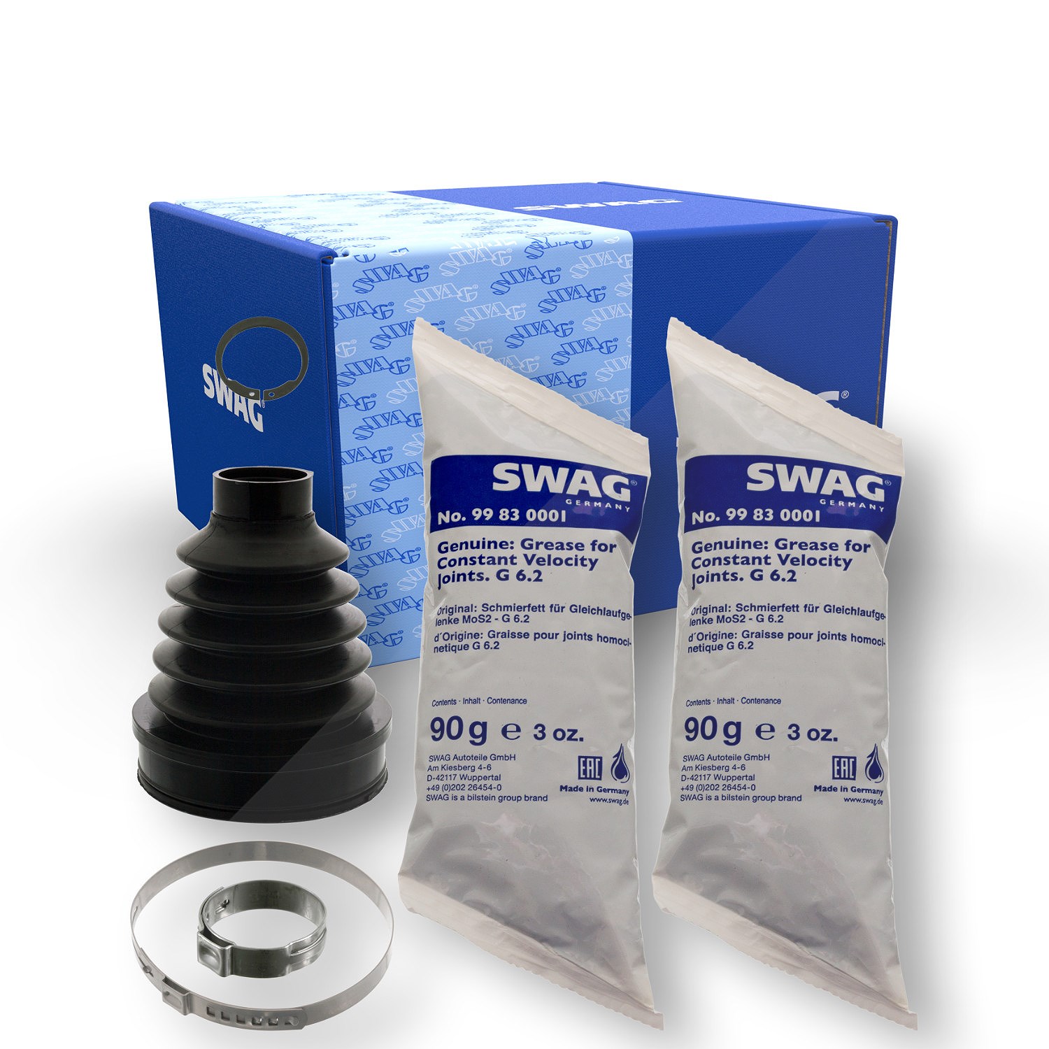 Swag Faltenbalgsatz, Antriebswelle [Hersteller-Nr. 60949892] für Renault