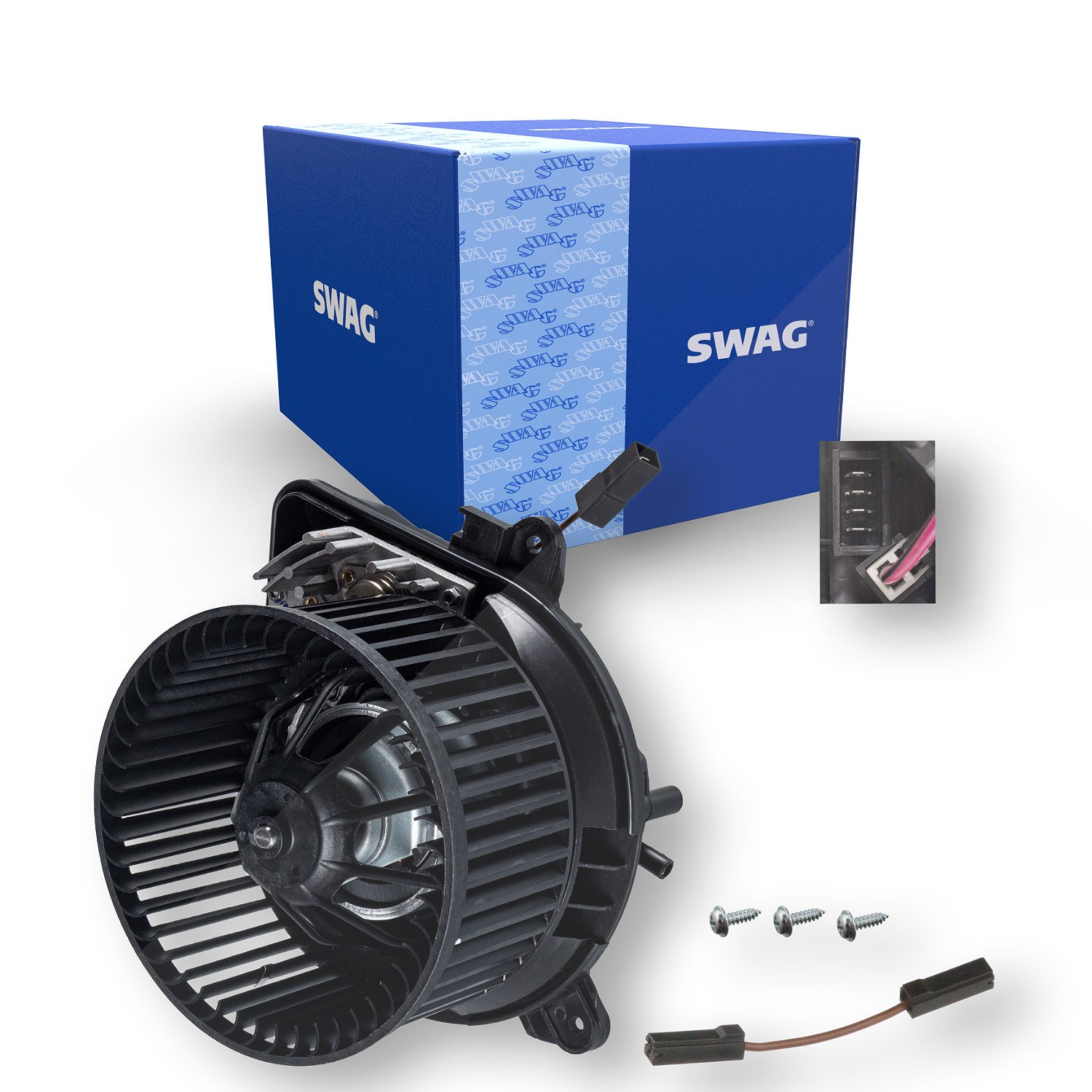 Swag Elektromotor, Innenraumgebläse [Hersteller-Nr. 64106449] für Citroën