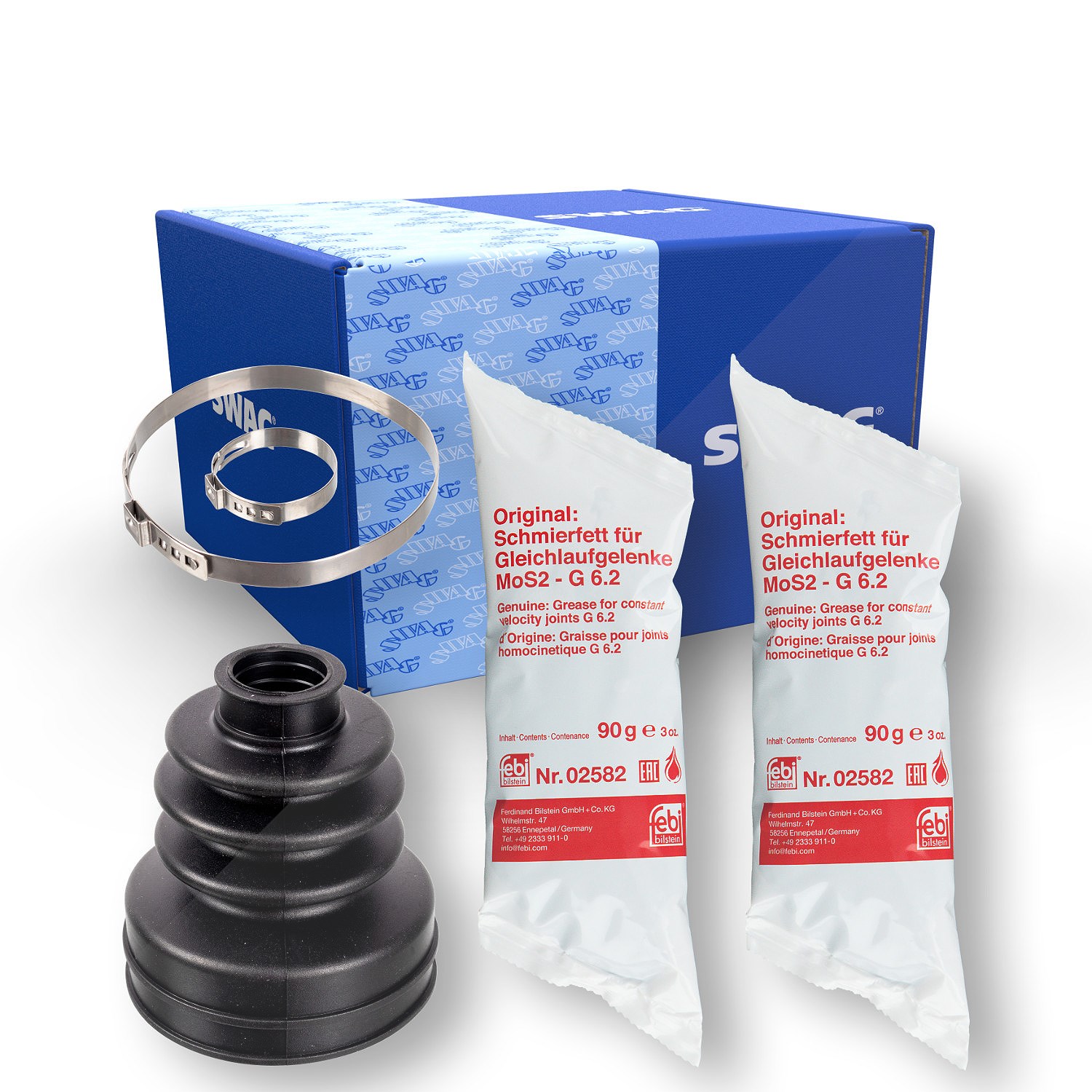 Swag Faltenbalgsatz, Antriebswelle [Hersteller-Nr. 33101015] für Ford