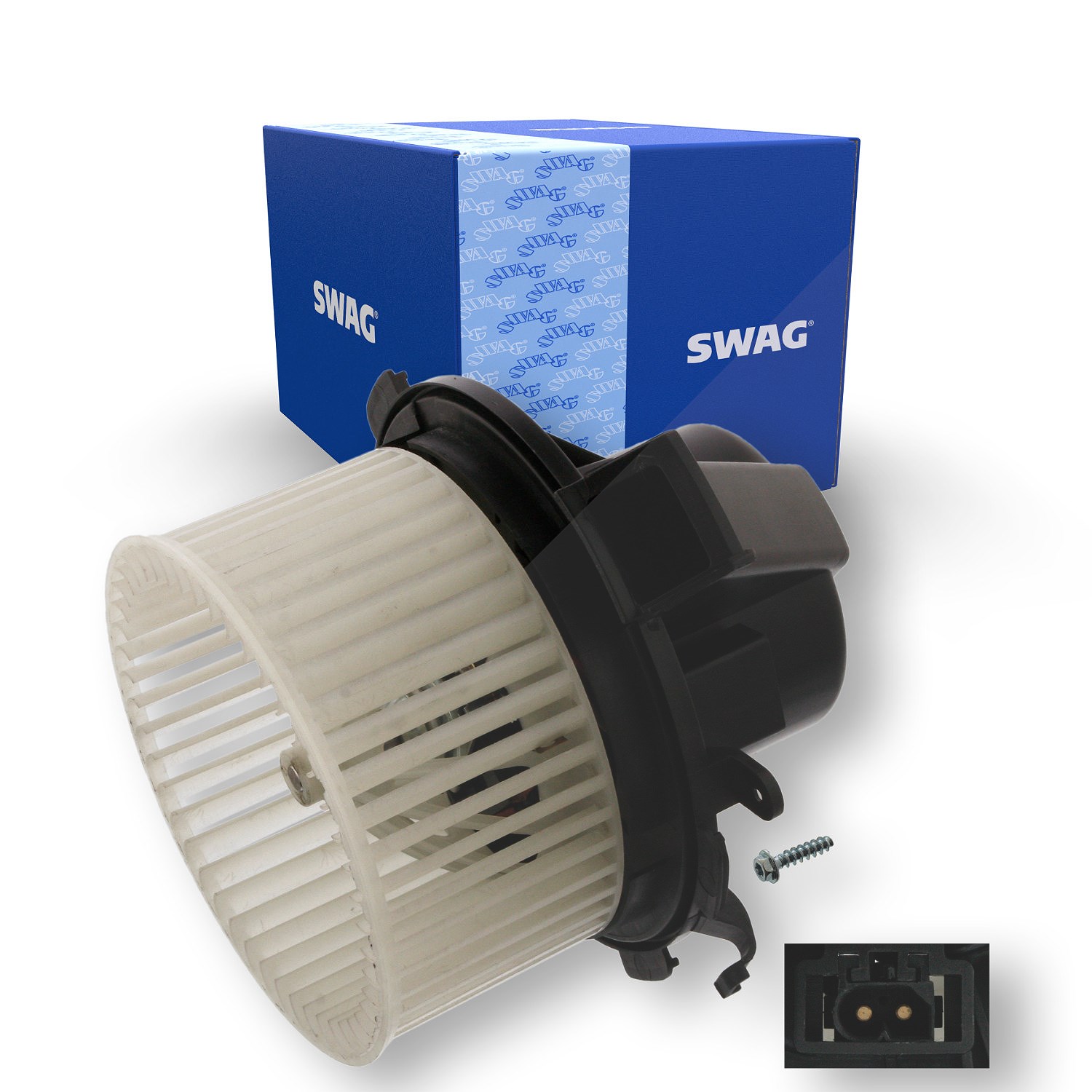 Swag Elektromotor, Innenraumgebläse [Hersteller-Nr. 10938024] für VW, Mercedes-Benz