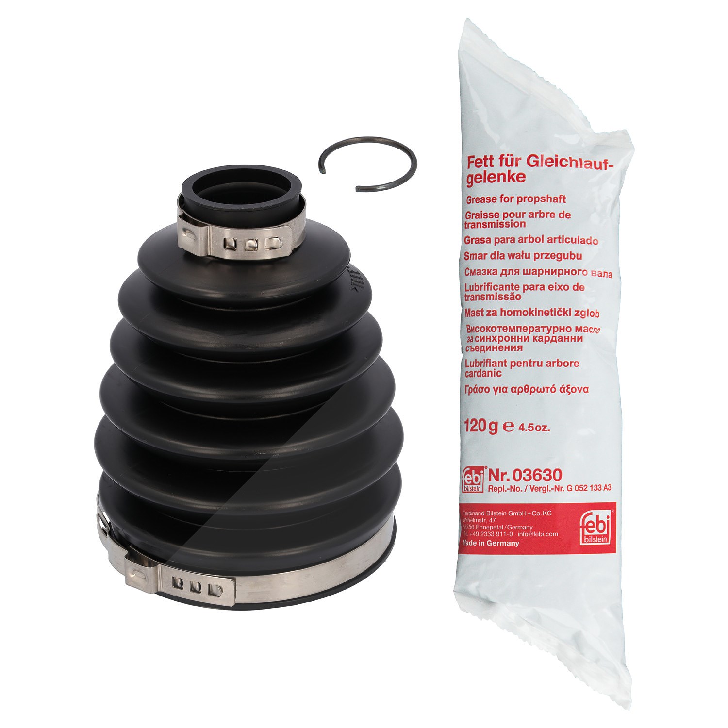 Febi Bilstein Faltenbalgsatz, Antriebswelle [Hersteller-Nr. 102996] für Nissan, Dacia, Mazda, Renault