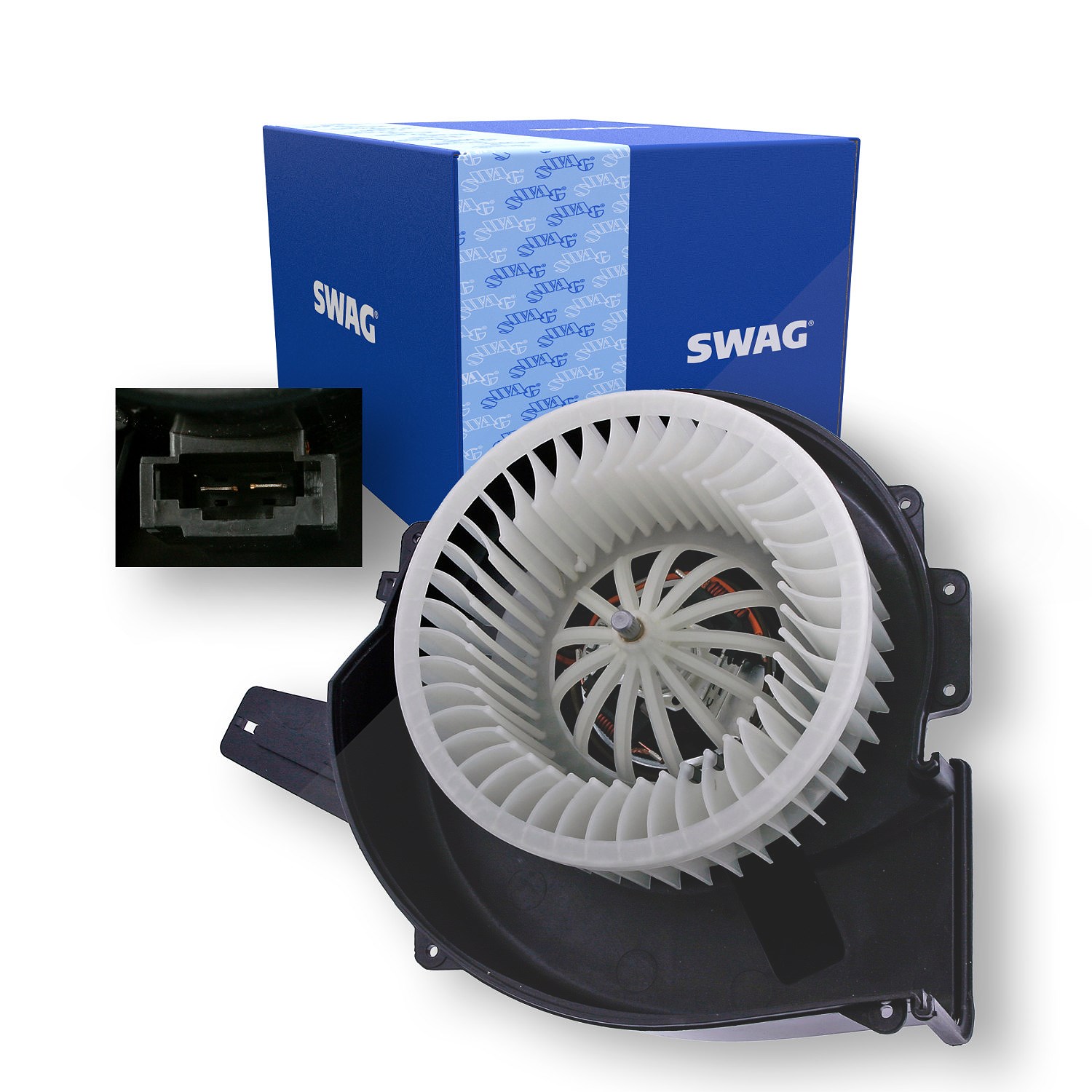 Swag Innenraumgebläse [Hersteller-Nr. 30927306] für Skoda, Audi, Seat, VW