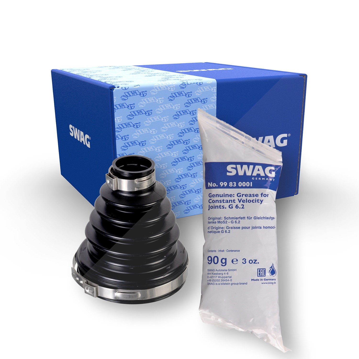 Swag Faltenbalgsatz, Antriebswelle [Hersteller-Nr. 33102175] für Opel, Citroën, Peugeot, Vauxhall