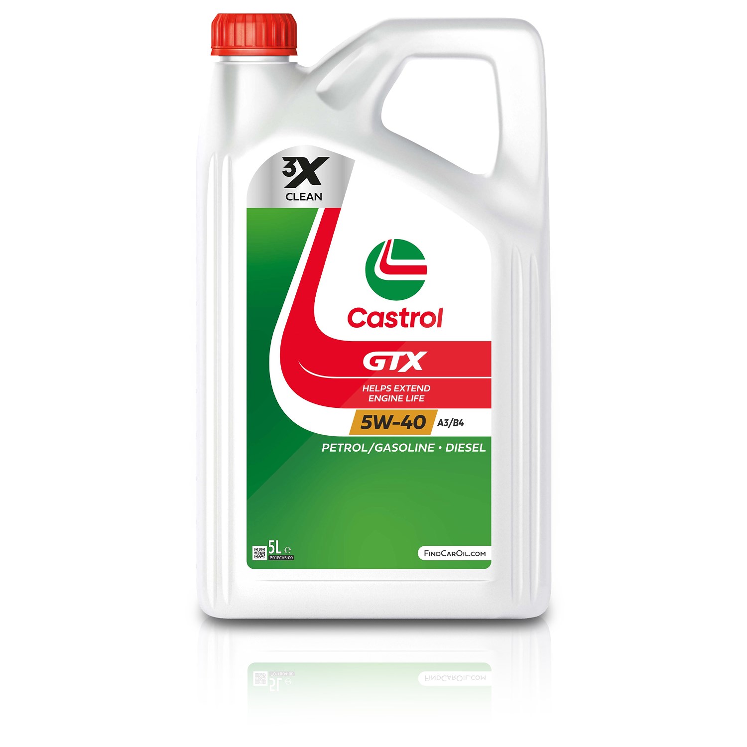 Castrol 5 L GTX 5W-40 A3/B4 [Hersteller-Nr. 15F687]