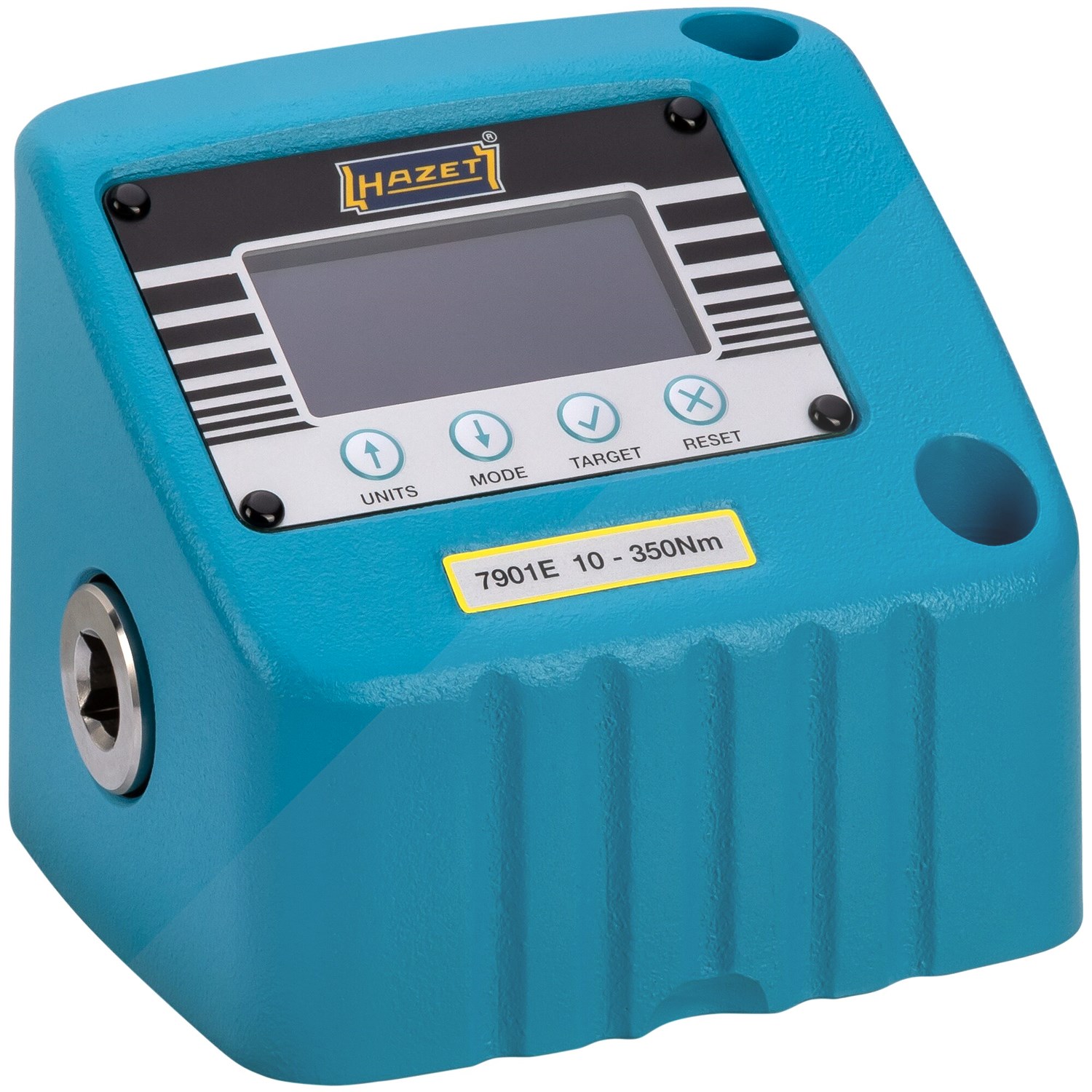 Hazet Drehmoment-Prüfgerät - elektronisch - 10 - 350 Nm - Vierkant 1/2 [Hersteller-Nr. 7901E]