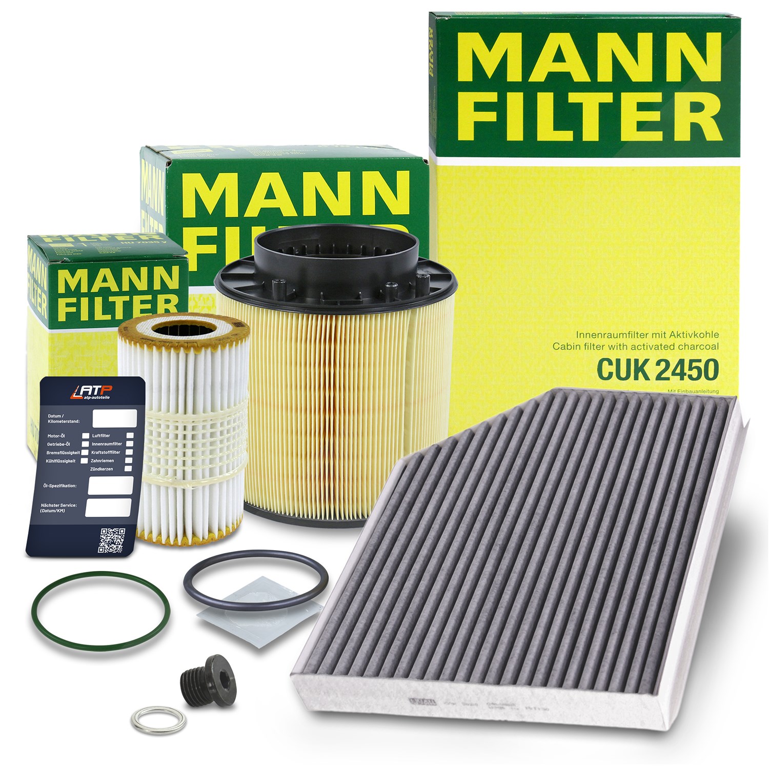 Mann-filter Inspektionspaket Filterset A [Hersteller-Nr. 40440786] für Audi