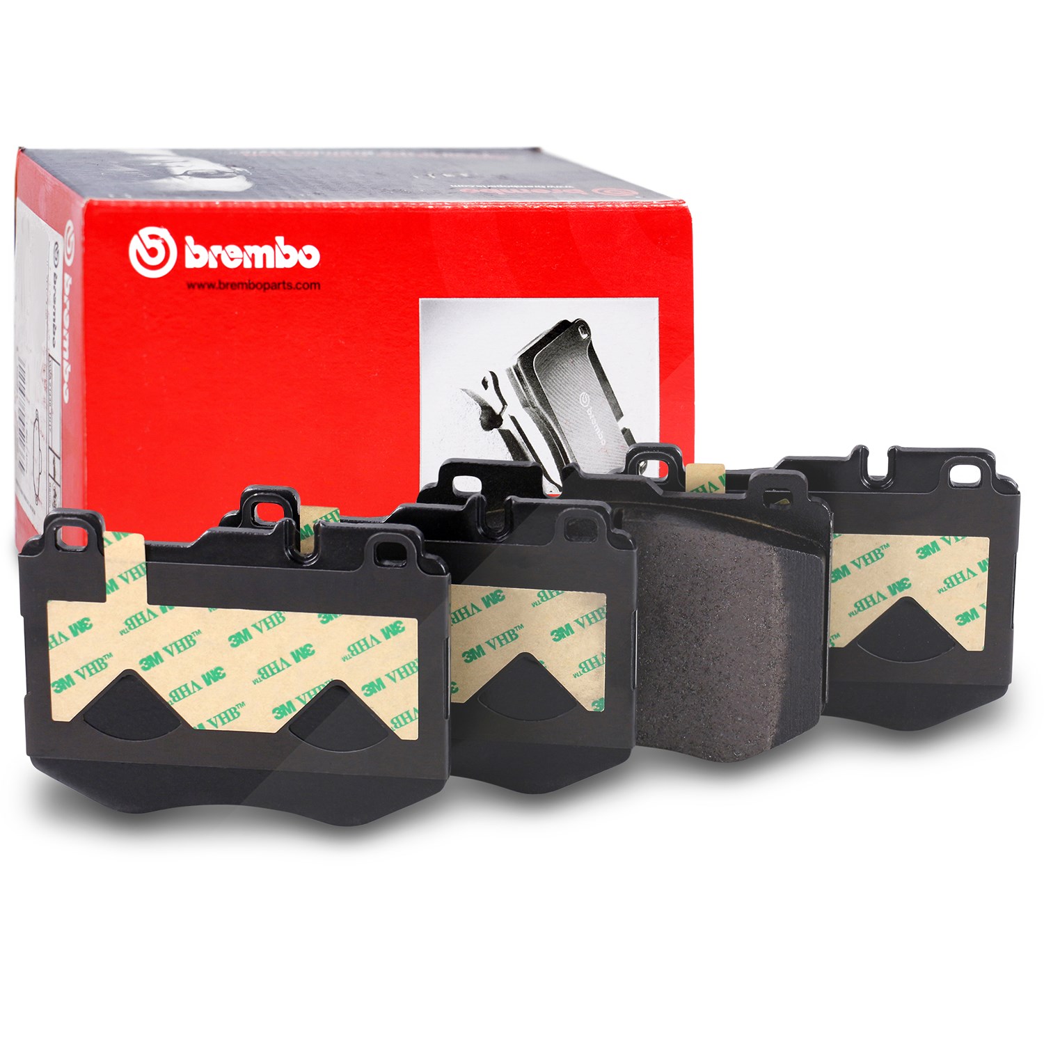 Brembo Bremsbelagsatz vorne [Hersteller-Nr. P50120] für Mercedes-Benz