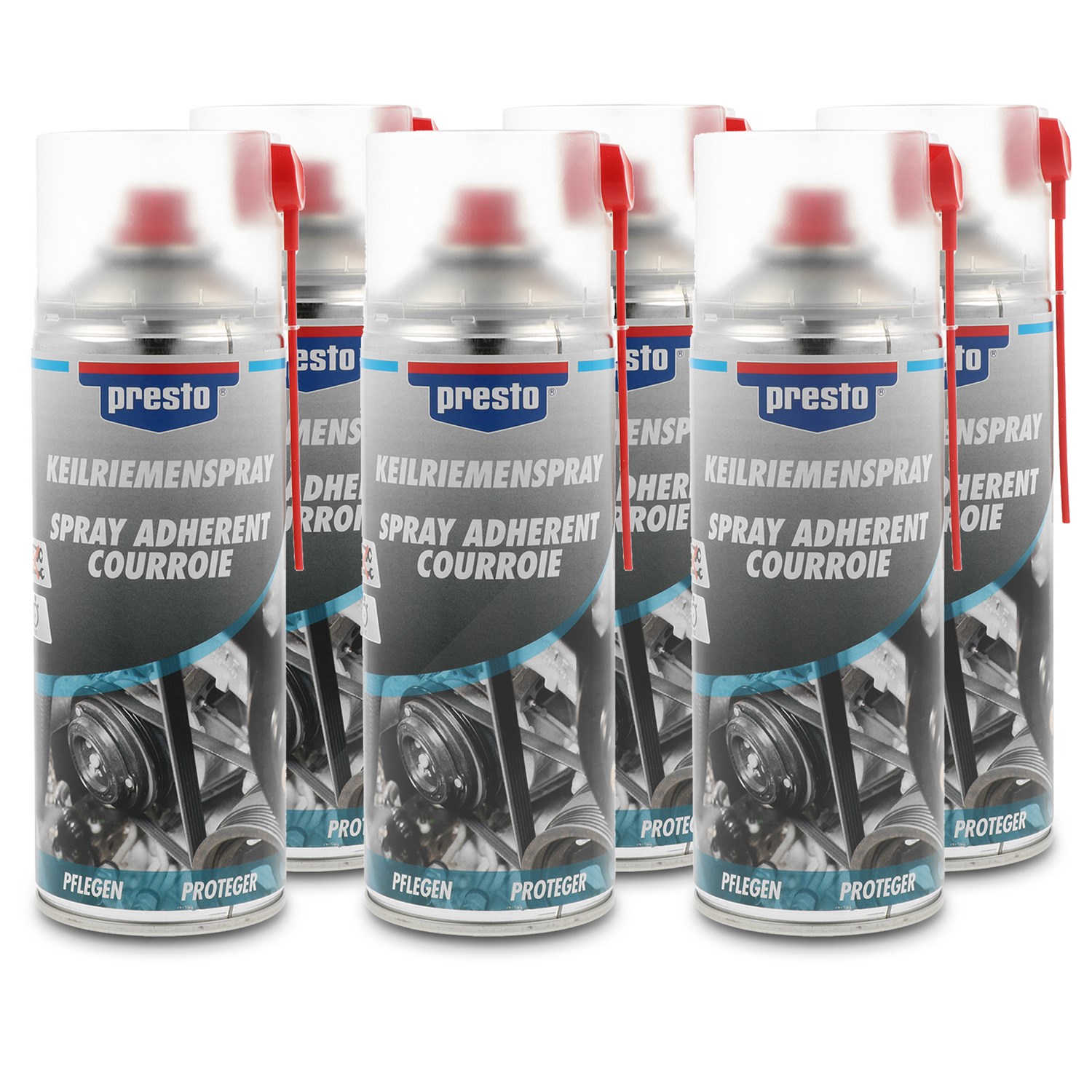 Presto 6x 400ml Keilriemenspray [Hersteller-Nr. 157042]