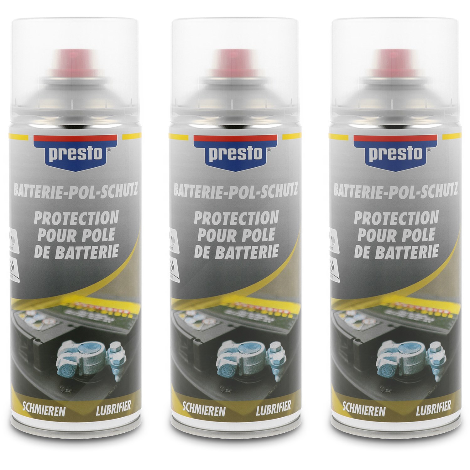 Presto 3x 400ml Batterie-Pol-Schutz [Hersteller-Nr. 157059]