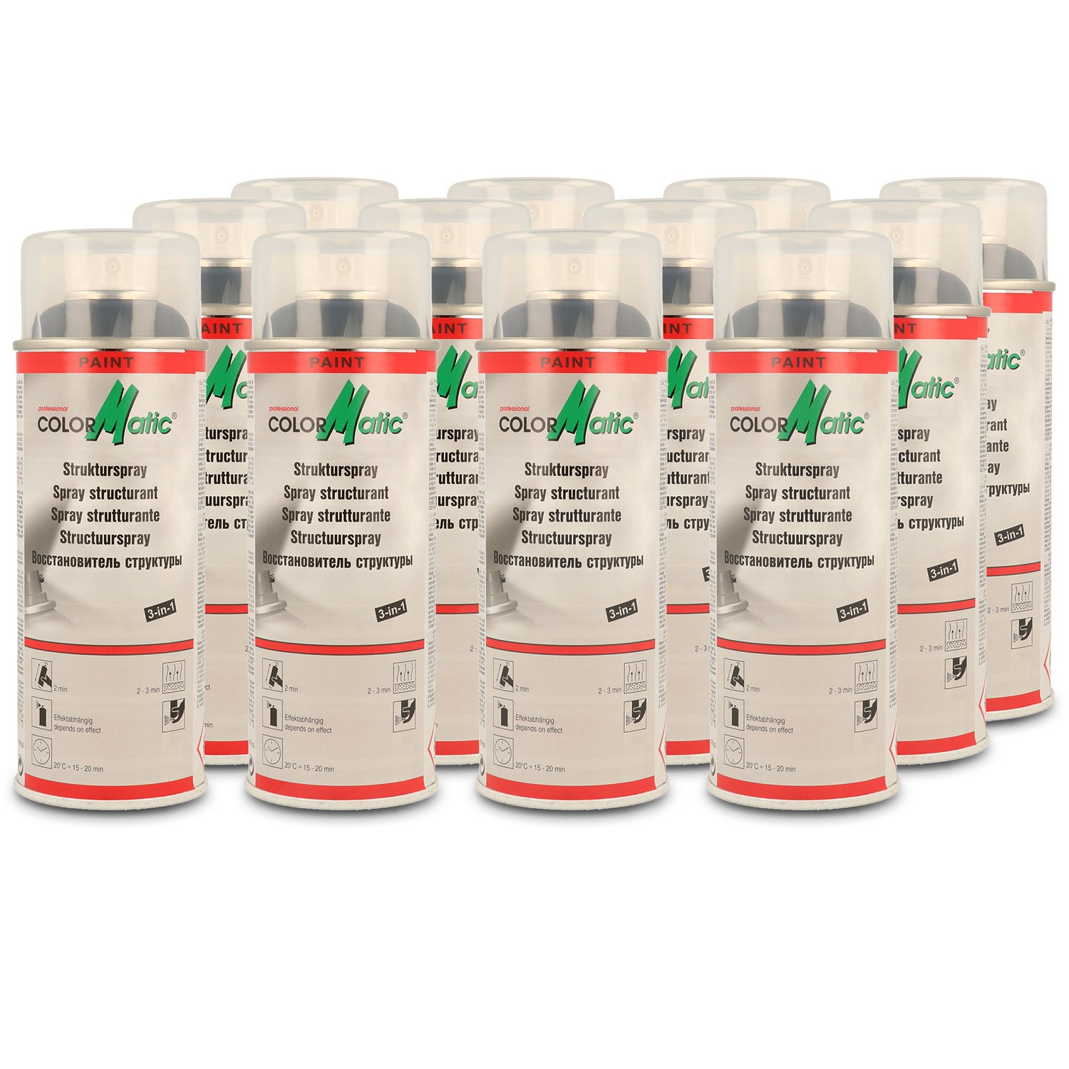Colormatic 12x 400ml Strukturspray [Hersteller-Nr. 190339]
