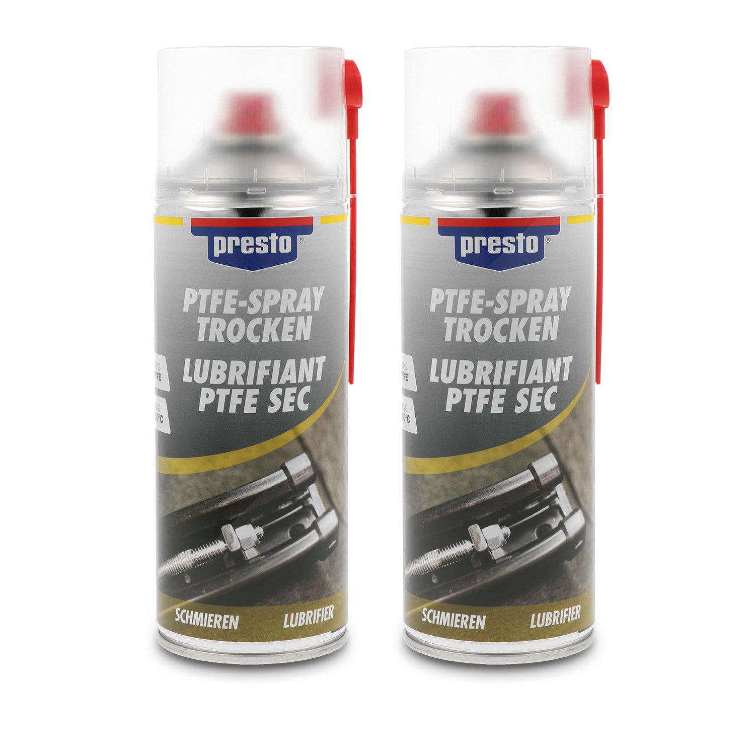 Presto 2x 400ml PTFE-Spray trocken [Hersteller-Nr. 279911]