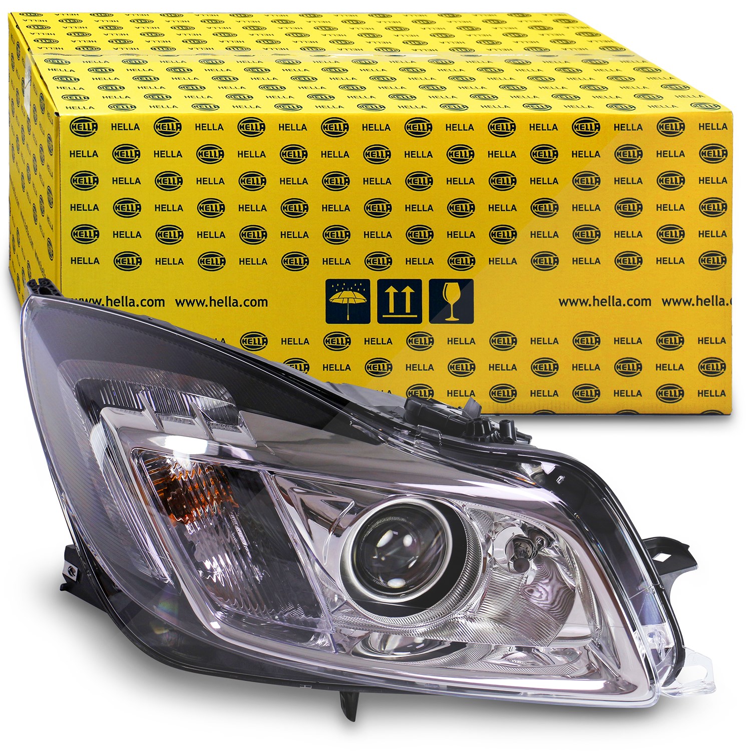 Hella Bi-Xenon Scheinwerfer D1S rechts [Hersteller-Nr. 1ZT009631-321] für Opel, Vauxhall