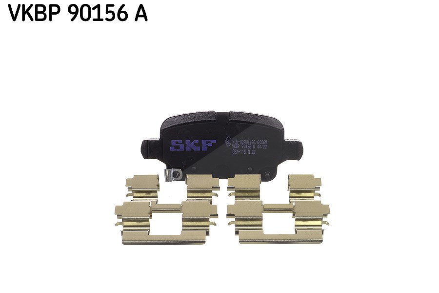 Skf Bremsbelagsatz, Scheibenbremse Vkbp 90156 A Für Chevrolet Opel - Bild 6