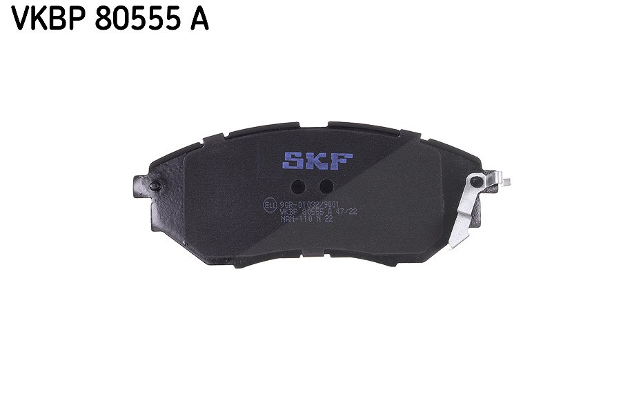 Skf Bremsbelagsatz, Scheibenbremse [Hersteller-Nr. VKBP80555A] für Subaru - Bild 4