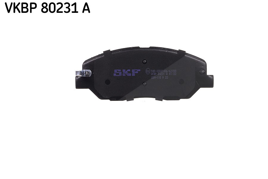 Skf Bremsbelagsatz, Scheibenbremse Vkbp 80231 A Für Ssangyong Hyundai Kia - Bild 5