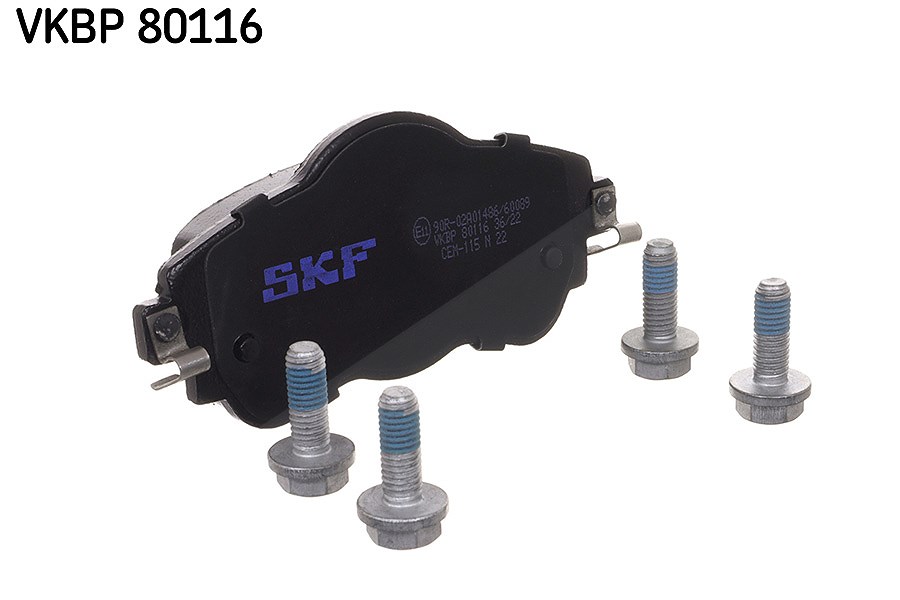 Skf Bremsbelagsatz, Scheibenbremse Vkbp 80116 Für Citroën Peugeot - Bild 5