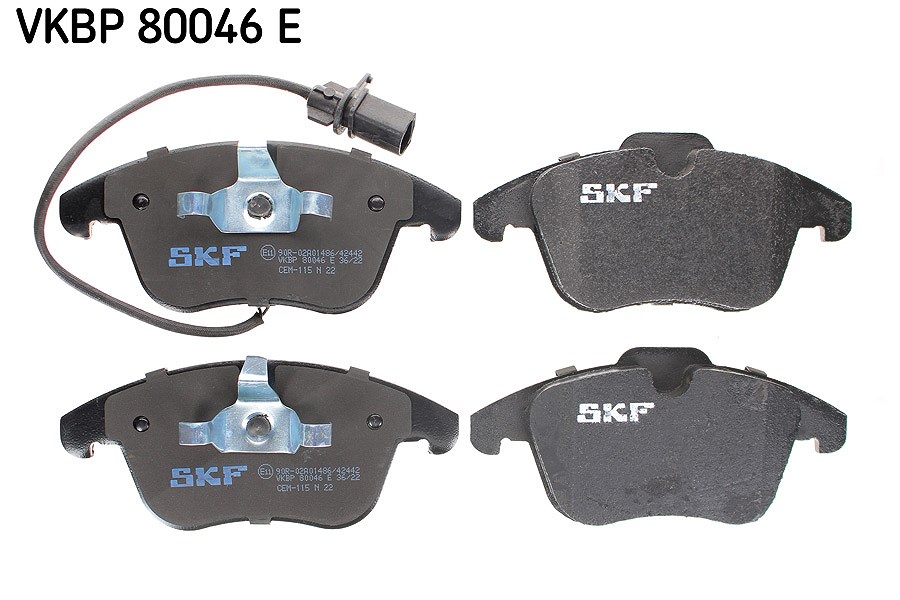 Bremsbeläge VKBP 80046 E SKF für AUDI A5 A5 Sportback A5 Cabriolet A4 Allroad B8 - Bild 5