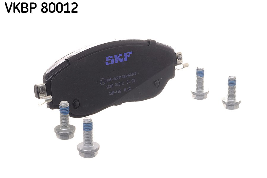 Skf Bremsbelagsatz, Scheibenbremse [Hersteller-Nr. VKBP80012] für Opel, Nissan, Renault, Fiat - Bild 4