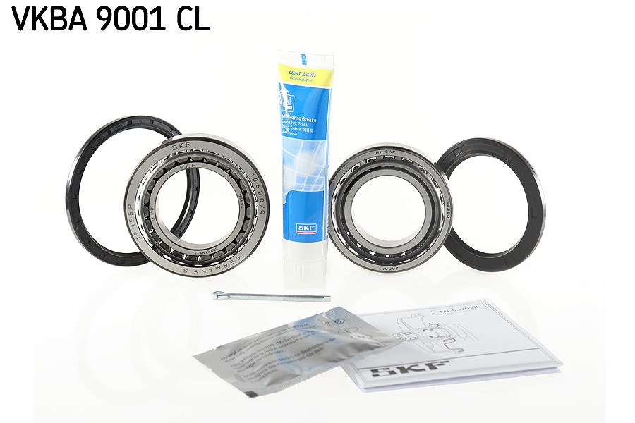 SKF Radlagersatz mit Wellendichtring VKBA 9001 CL Position Hinterachse Höhe 88mm Länge 158mm Breite 158mm - OE Qualität - Bild 4