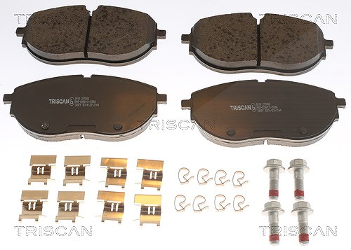 TRISCAN 8110291002 Bremsbelagsatz für Scheibenbremse Bremsbelagsatz für VW - Bild 4