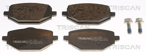 TRISCAN 811025056 Bremsbelagsatz für Scheibenbremse Bremsbelagsatz für Renault - Bild 4
