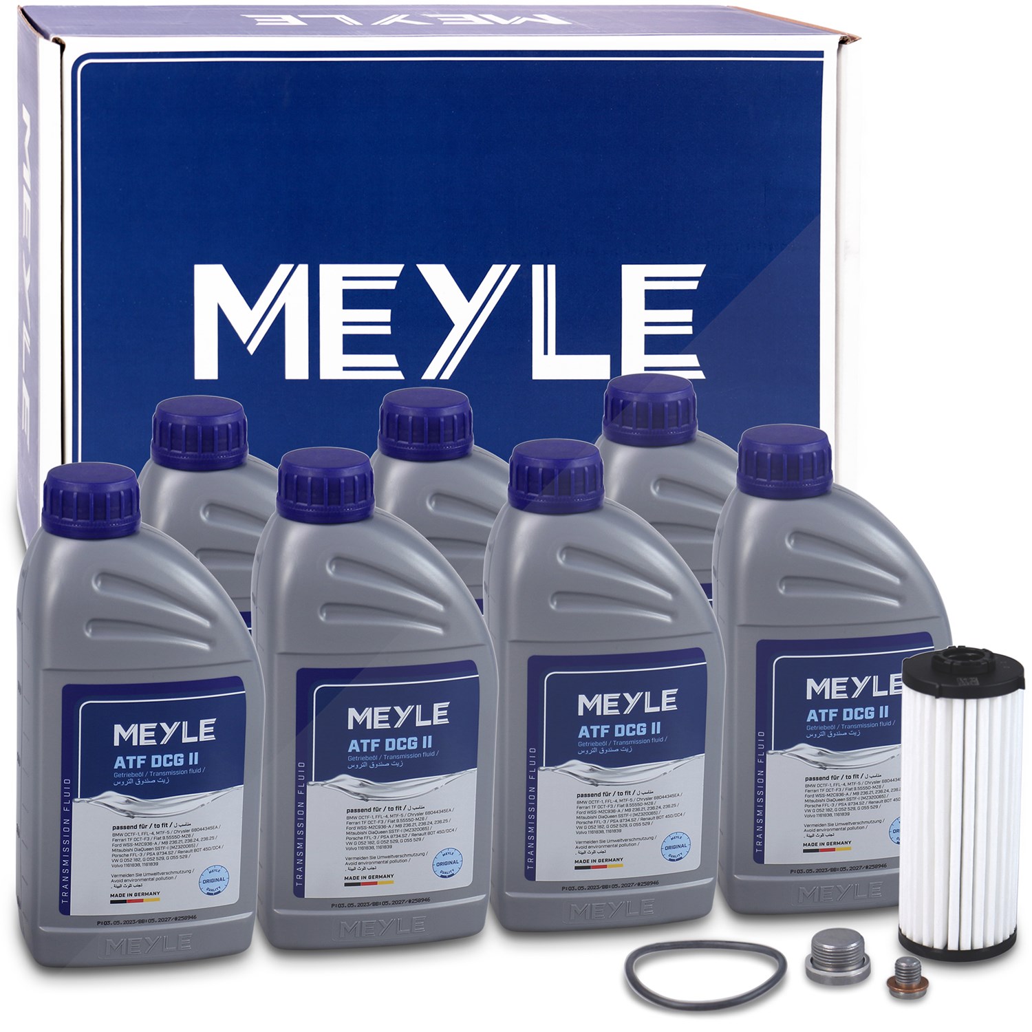 Meyle Teilesatz, Ölwechsel-Automatikgetriebe [Hersteller-Nr. 1001350116] für Skoda, Seat, VW, Cupra, Audi