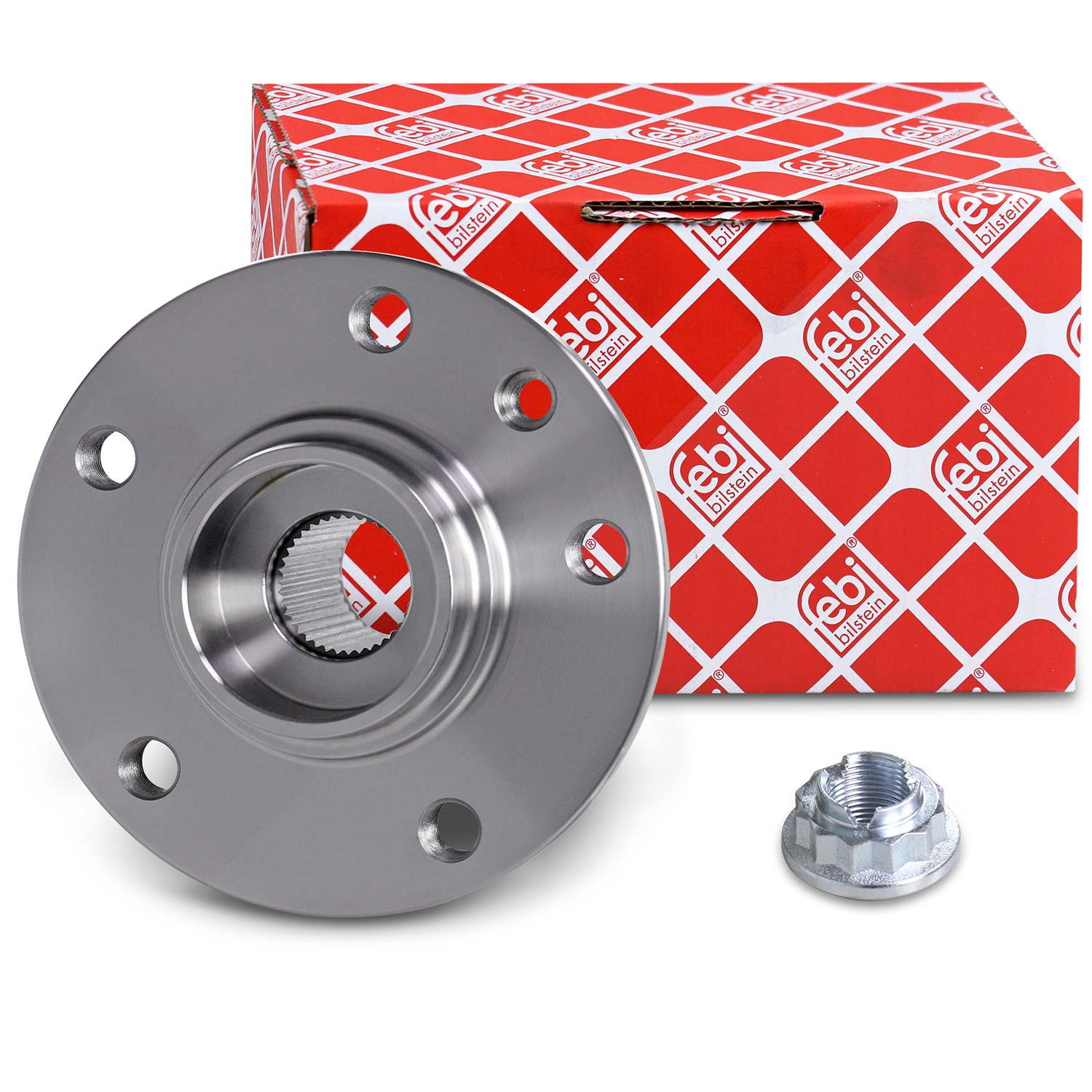 Febi Bilstein Radlager mit Radnabe vorne/hinten [Hersteller-Nr. 34800] für VW