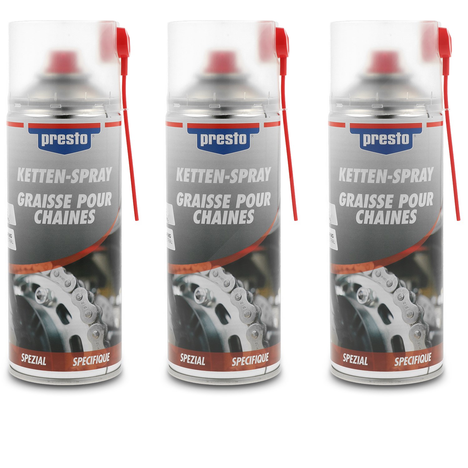 Presto 3x 400ml Kettenspray [Hersteller-Nr. 306390]
