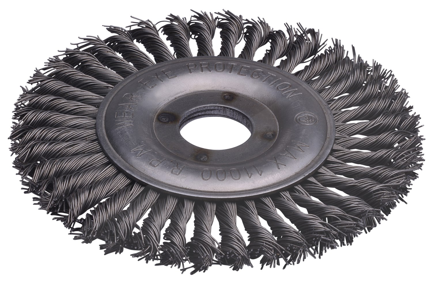 Sw Stahl Scheibenbürste, gezopft, ø 125 mm [Hersteller-Nr. 63355SB]