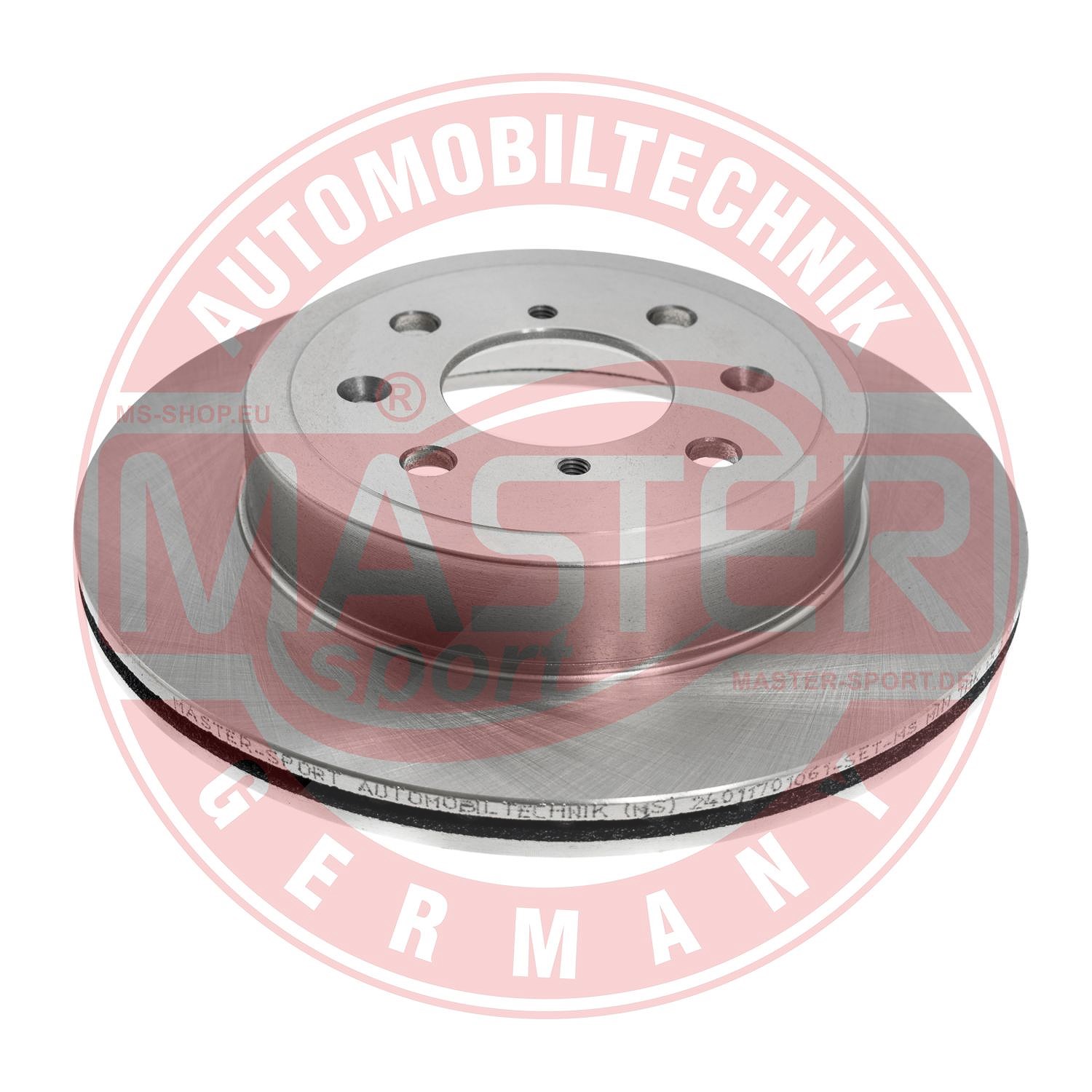Master-sport Germany Bremsscheibe [Hersteller-Nr. 24011701061-PCS-MS] für Opel, Subaru, Peugeot, Suzuki, Vauxhall