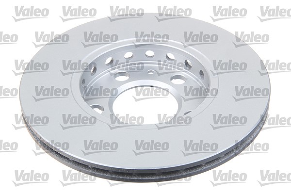 Valeo 1x Bremsscheibe [Hersteller-Nr. 672638] für VW, Skoda