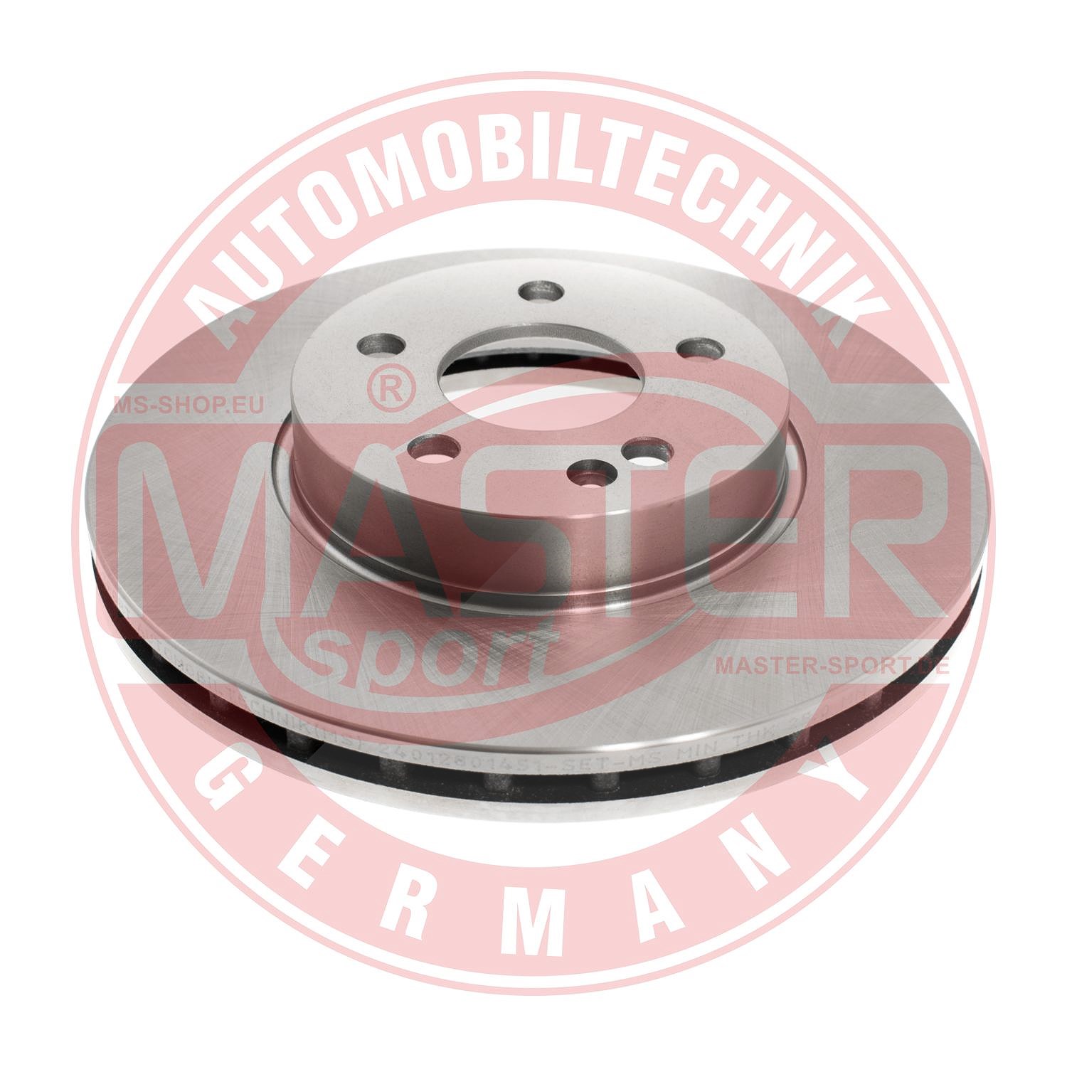 Master-sport Germany Bremsscheibe [Hersteller-Nr. 24012801451-PCS-MS] für Mercedes-Benz
