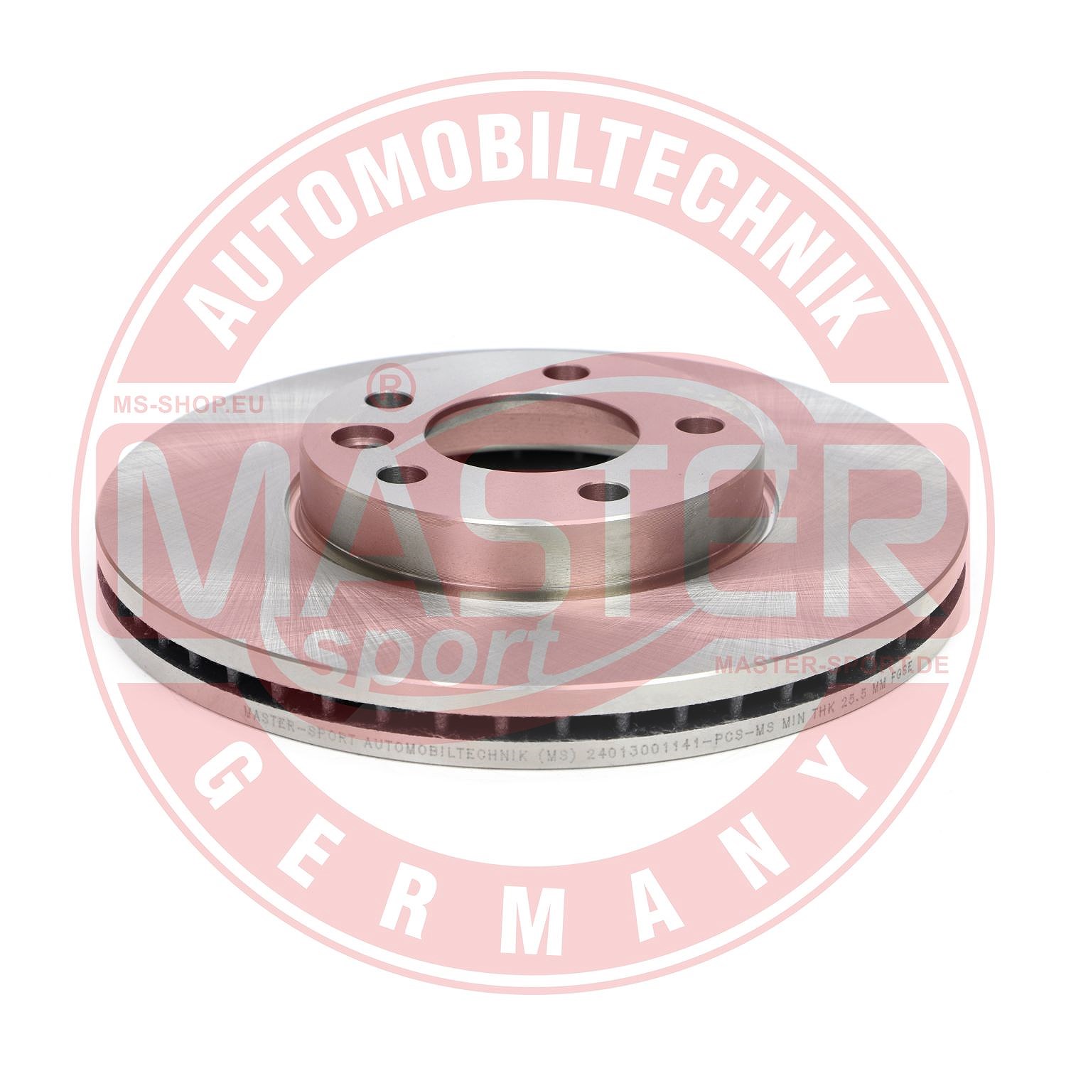 Master-sport Germany Bremsscheibe [Hersteller-Nr. 24013001141-PCS-MS] für VW, Tesla