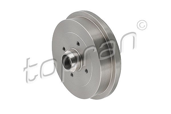 Topran 1x Bremstrommel Hinterachse [Hersteller-Nr. 103058] für VW, Seat, Skoda, Audi