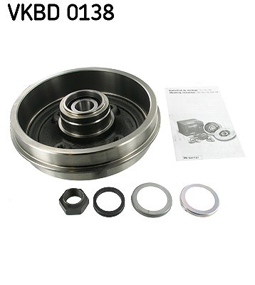 Skf Bremstrommel [Hersteller-Nr. VKBD0138] für Peugeot