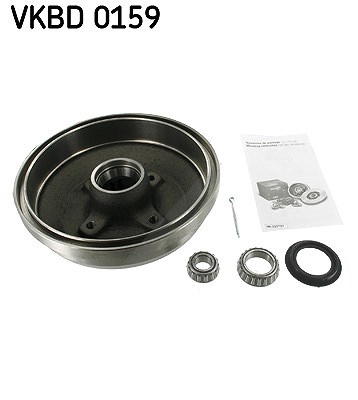 Skf Bremstrommel [Hersteller-Nr. VKBD0159] für Vauxhall, Opel