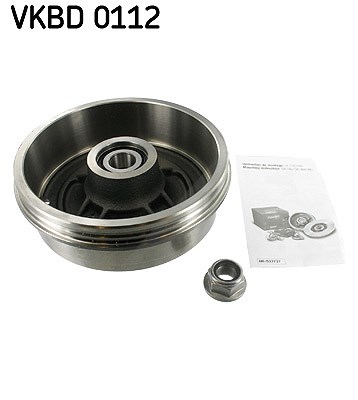 Skf Bremstrommel [Hersteller-Nr. VKBD0112] für Renault