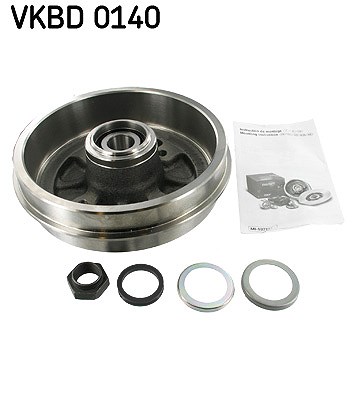 Skf Bremstrommel [Hersteller-Nr. VKBD0140] für Peugeot, Citroën