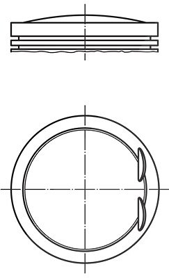 Mahle Kolben [Hersteller-Nr. 028PI00128000] für Seat, Audi, VW, Skoda