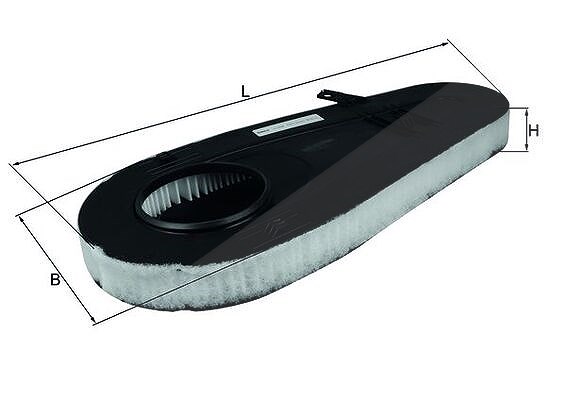 Mahle Luftfilter [Hersteller-Nr. LX3598] für BMW