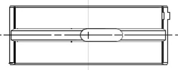 Mahle Kurbelwellenlager [Hersteller-Nr. 001HL21956025] für Jeep, Mercedes-Benz