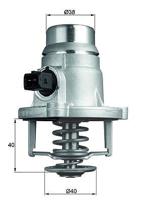 Mahle Thermostat, Kühlmittel [Hersteller-Nr. TM27101] für BMW, Rolls-royce