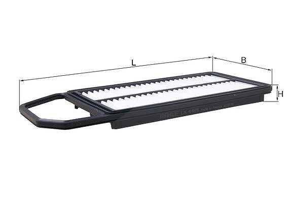 Mahle Luftfilter [Hersteller-Nr. LX4481] für Suzuki