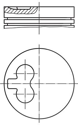 Mahle Kolben [Hersteller-Nr. 0295501] für VW, Audi, Volvo