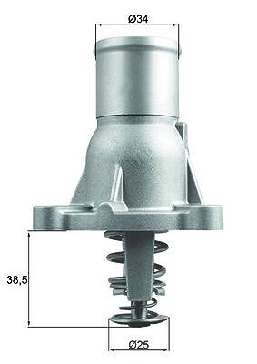 Mahle Thermostat, Kühlmittel [Hersteller-Nr. TI26092] für Saab, Opel, Fiat, Vauxhall