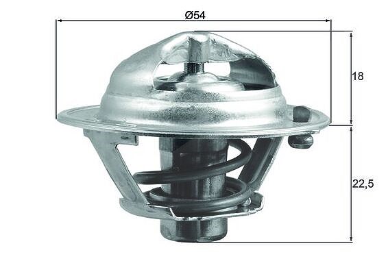 Mahle Thermostat, Kühlmittel [Hersteller-Nr. TX16685D] für Hyundai, Kia